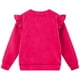 thumbnail image 5 of Vestido de verano para niña con estampado de flores de Pascua, manga corta, bolsillos con volantes y cuello redondo, top de poliéster, 5 of 5