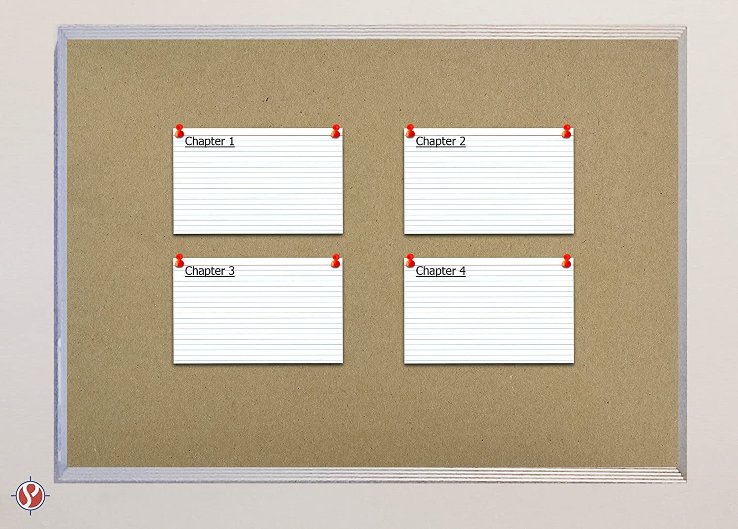 Ruled Index Cards | 100lb Heavyweight Thick White Cover Stock | 100 per Pack | 5 x 8 Inches