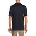 thumbnail image 2 of Lands' End Essentials Men's Long Sleeve All Day Comfort Polo Shirt - 100% Cotton Won't Shrink Pill Fade, 2 of 3