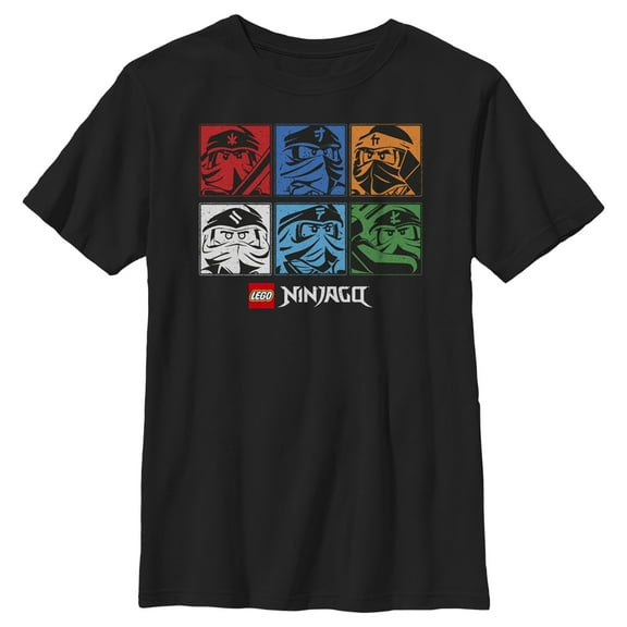 Boy's LEGO: Ninjago Character Portraits  Graphic T-Shirt