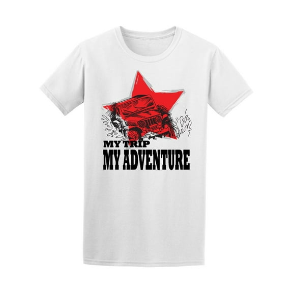 My Trip My Adventure Off Road Tee Men's -Image by Shutterstock