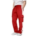 thumbnail image 3 of Sentuca Boys Sweatpants with Pockets Straigh Leg Baggy Cargo Sweatpants Casual Sports Pants for Toddler Clothes, 3 of 7