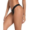 thumbnail image 2 of RELLECIGA Women's Cheeky Brazilian Cut Bikini Bottom, 2 of 6