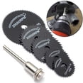 thumbnail image 2 of Lefu 6pcs HSS Circular Saw Cutter Mini Rotary Drill Cutting Tools For Metal Wood, 2 of 9