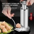 thumbnail image 5 of TUOBARR Stainless Steel Sausage Home Making Meat Sausage Salami Meatballs Tool Tool Manual Sausage Casing Machine, 5 of 5