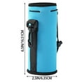 thumbnail image 2 of Blue Crossbody Water Bottle Holder for Outdoor Sports – Shockproof, Leakproof Carrier for Cycling, Hiking, And Gym, Adjustable Strap And Hands-Free Design. Harlik, 2 of 2