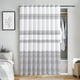 thumbnail image 5 of Cortina Jinchan 178x213 cm Tela Impermeable Blanco y Negro, 5 of 7
