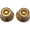 Gold, variant on AxLabs Left-Handed Bell Knobs - 18 Spline (Set of 2)