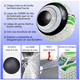 thumbnail image 3 of Balón Bloosom  Fútbol Soccer No.5 Classic Oficial Profesional Blanco, 3 of 4