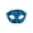 A005- Light Blue, variant on Black Masquerade Mask, Halloween Mask 7 Inch Eye Mask for Masquerade Party, Prom Masquerade Mask, Halloween Masquerade Ball and Couple Events, 1 Pack