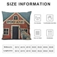 thumbnail image 5 of YINGXI  It's The Dog's House We Just Pay Mortgage Quote Throw Pillow Case Cushion Cover Pillowcase Dog Lover Home Decorative Sofa Couch 20x20in, 5 of 5