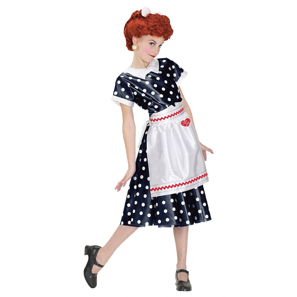 I Love Lucy Child Costume - Large - Walmart.com