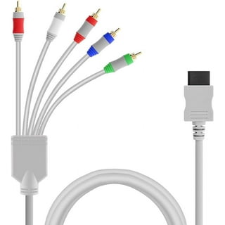 Beastron Wii AV Cable, 6 FT AV Composite Cable 3 RCA for Nintendo Wii/Wii U  (High Definition)