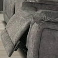 thumbnail image 4 of Cosmic Homes Nimbus 2-Piece  Power Recliner Set In Fabric Upholstery - Grey,  Includes Sofa with Loveseat, 4 of 7