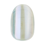 Kiss Impress Color FX Short Oval Press on Nails, Silver, 30 Pieces