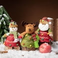 thumbnail image 1 of RV Bolsa de regalo de tres manzanas con cremallera muñeca de dibujos animados bolsa de regalo tridimensional para niños decoración de Navidad 20*20cm, 1 of 5