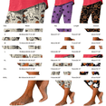 thumbnail image 3 of Bovemsi Womens Pants Casual Vacation Outfits for Women Purple High Waist Stretchy Halloween Graphic Yoga Pants, 7/8 Length Slim Workout Running Leggings M, 3 of 4