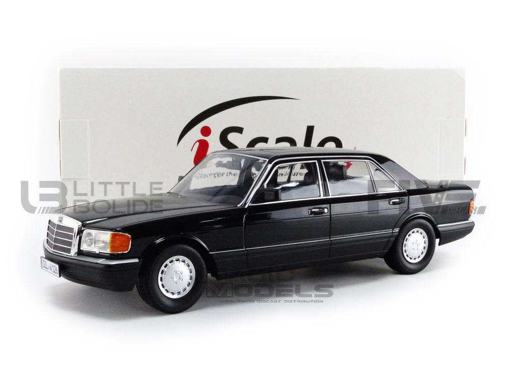1985 astralsilber Mercedes-Benz 560 SEL S-Klasse grau 1:18 iScale W126