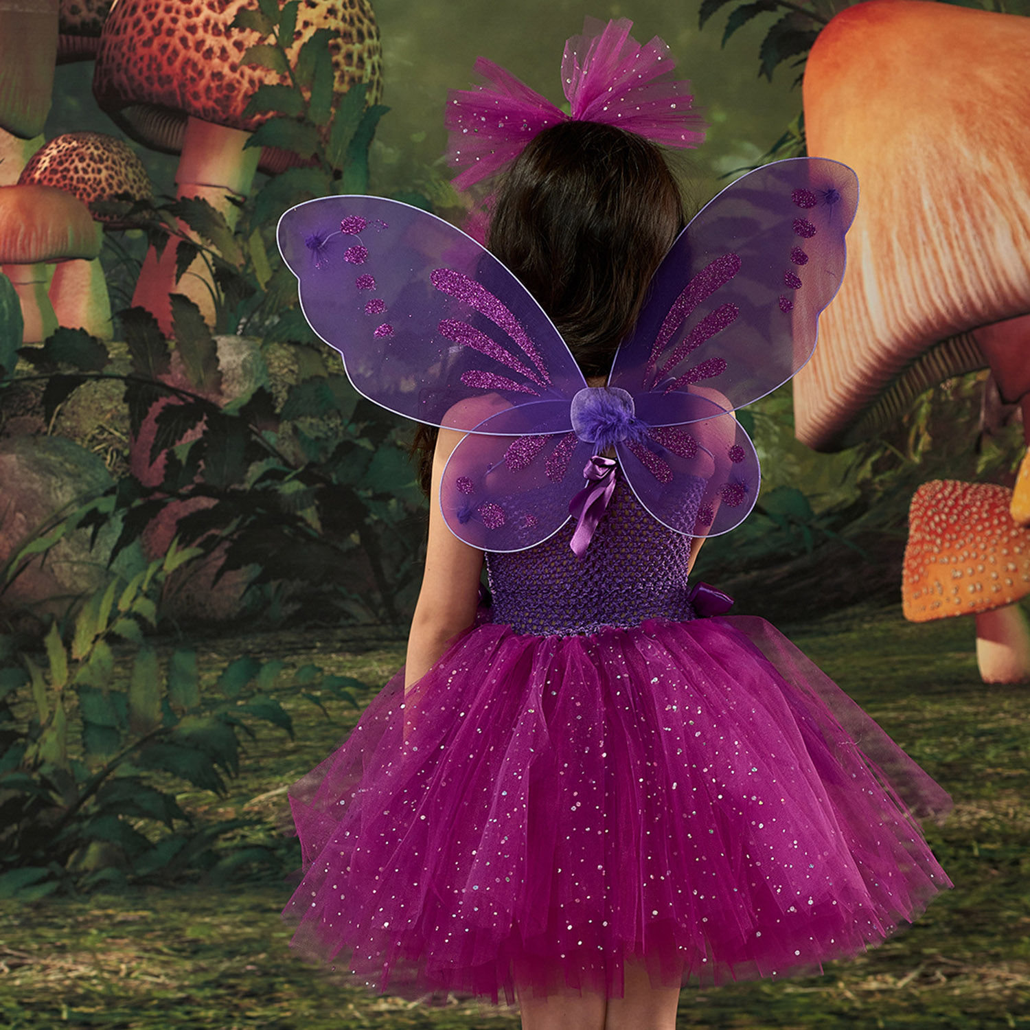 Fairy Dress Girls Sweet Tooth Fairy Costume - Magical Princess Dress With Glitter Wings Halloween Fairy Outfit Fairy Dress Girls Sweet Tooth Fairy Costume - Magical Princess Dress With Glitter Wings Halloween Fairy Outfit