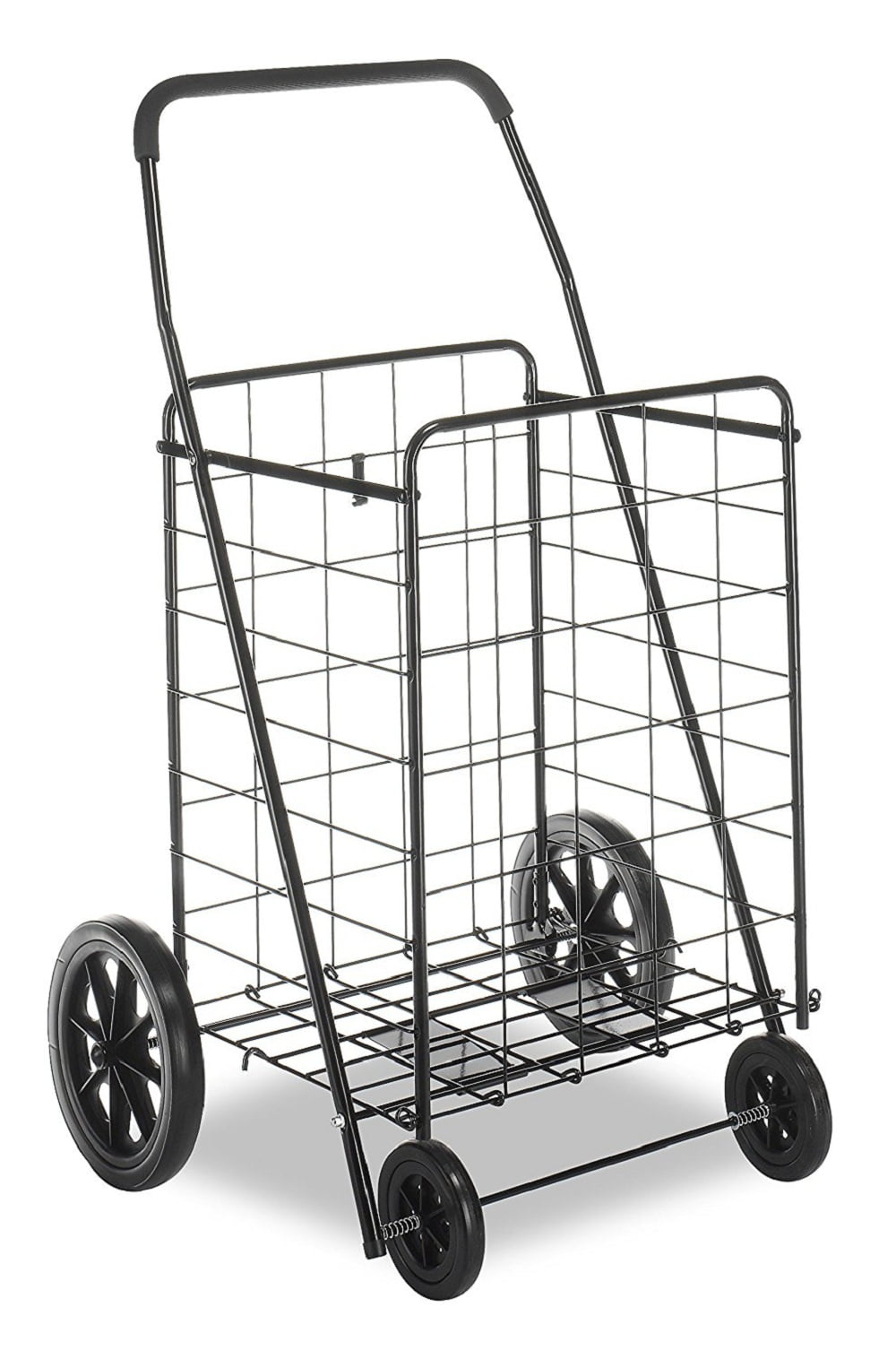 Whitmor Deluxe Utility Cart Extra Large Black 