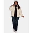 thumbnail image 6 of Time and Tru Women's and Women's Plus Puffer Jacket, Sizes XS-3X, 6 of 6