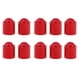 thumbnail image 2 of Paquete de 2-4 10 Uds. Cubierta protectora de cabeza de punta de taco de goma para billar Snooker rojo 4 piezas, 2 of 8