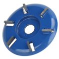 thumbnail image 1 of Wood Carving Disc Tool, Steel 6-teeth Milling Cutter Woodworking Tool Woodworking Milling Cutter To, 1 of 5