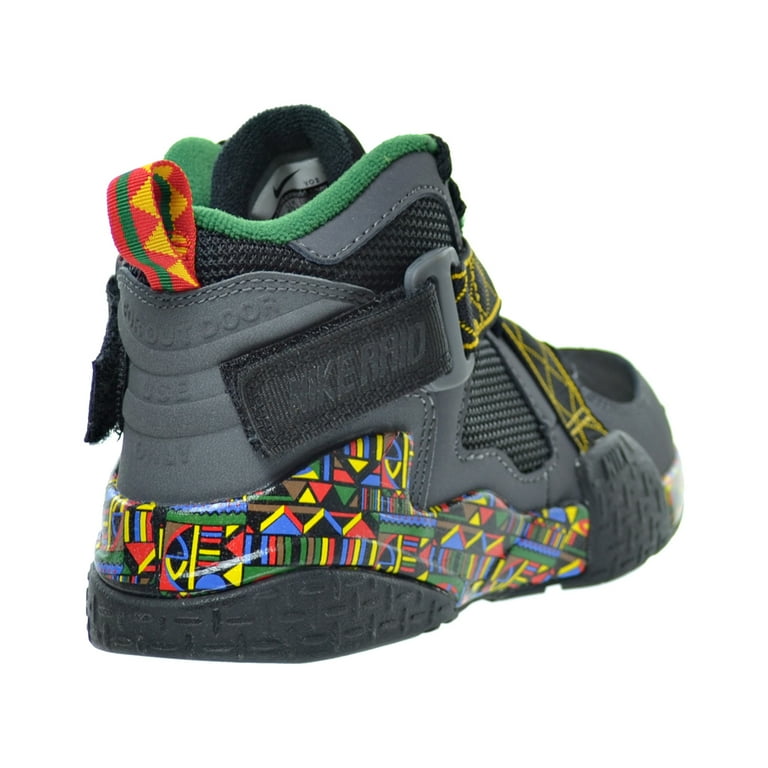 Nike Raid (PS) Little Kid's Shoes Black/Dark Grey/Pine Green