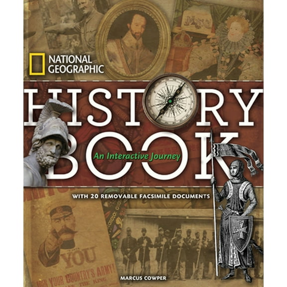 Pre-Owned National Geographic History Book: An Interactive Journey (Hardcover) 1426206798 9781426206795