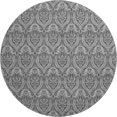 thumbnail image 2 of Addison Rugs Mayfield Washable Transitional Panel Gray Round Rug, 8' x 8', 2 of 5