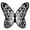 Multicolor, variant on Deeceymbur Butterfly Rug Large Size Non-Slip Floor Mat for Living Room Bedroom Home Decor Faux Fur Design