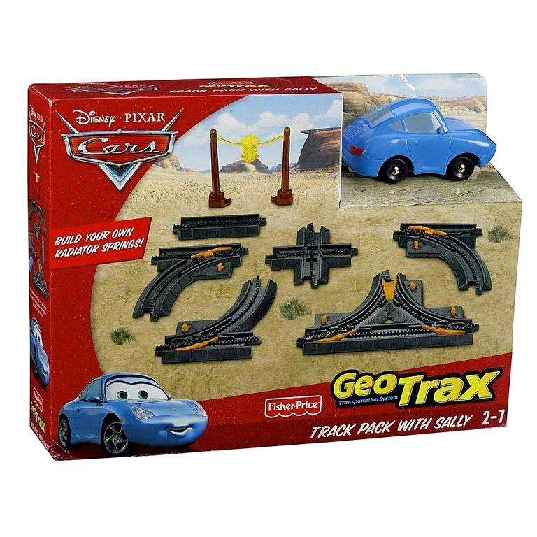 Fisher-Price, Geotrax Track Pack with Sally, Radiator Springs set