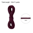 thumbnail image 2 of Uxcell Elastic Cord Heavy Stretch String Rope for Crafting DIY Sewing Hook Straps Camping Tie Down Strap Dark Red 3mm x 10m, 2 of 5