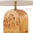 thumbnail image 4 of Beautiful Burl Wood Table Lamp by Drew Barrymore, 18.5" H, 4 of 8