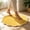 Yellow, variant on PiGOGI Flower Pattern Bathroom Floor Mat, Flower Shape, Soft Absorbent Antiskid Bath Rug, 60x60cm