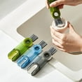 thumbnail image 6 of 3 in 1 Tiny Cleaning Brush, 3 Pack Cup Lid Cleaner Brushes Set Mini Multi-Functional Crevice Cleaning Brush for Cleaning Baby Bottles, Narrow Neck Bottle, Sport Water Bottle, Tumbler, Glass Vase, 6 of 7