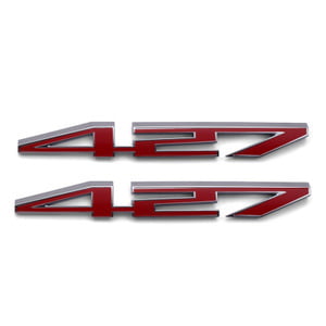 C6 Corvette 2005-2013 427 Script Hood Emblem (Best C6 Corvette Mods)