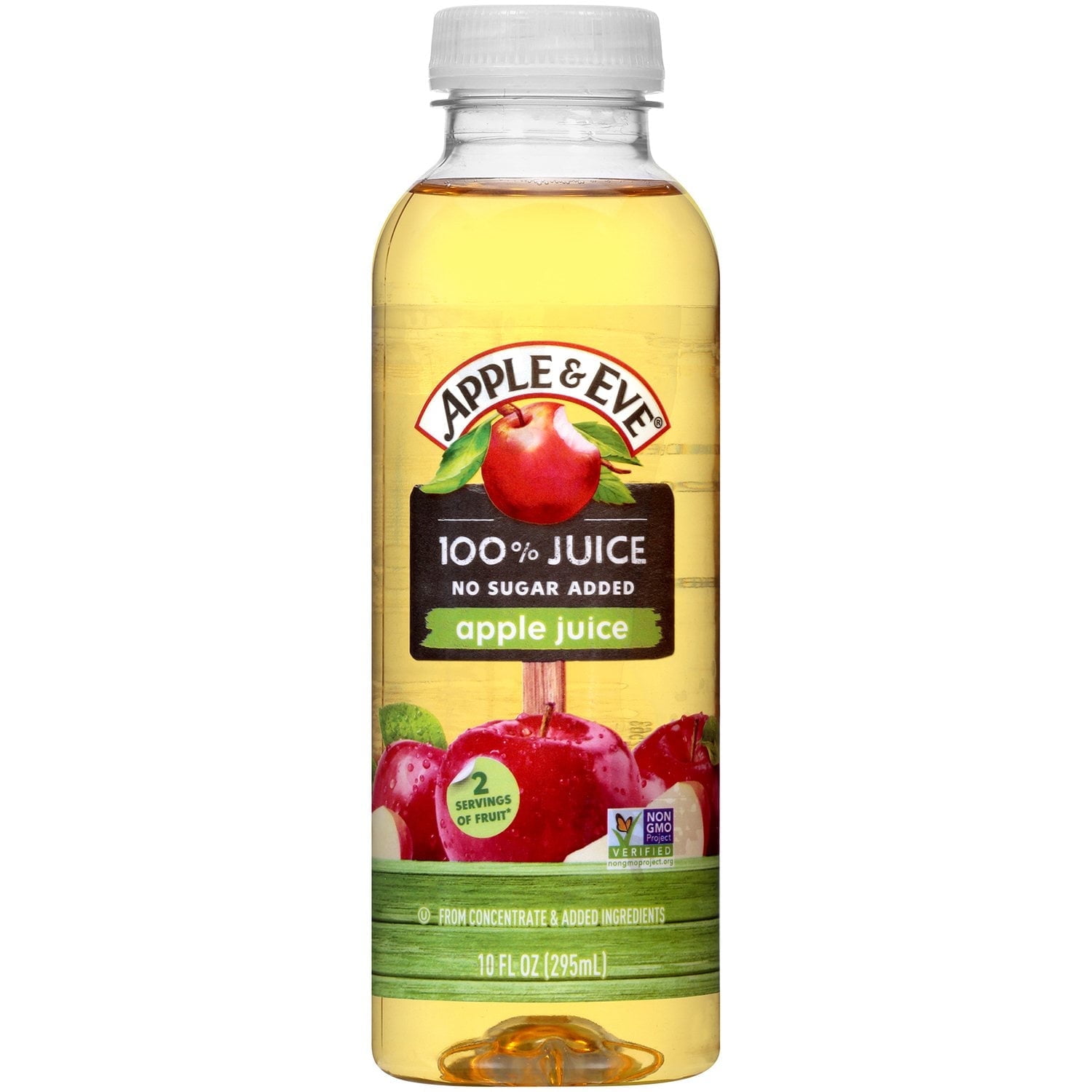 Apple Eve 100% Apple Juice – Case of 24 (10 oz Bottles) | No Added Sugar | Kid-Friendly Lunch Box Drink | Immune Support Vitamin-Rich Natural Fruit Beverage | School, Travel & Home Stocking
