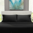 thumbnail image 7 of Clara Clark Twin XL Size Bed Sheets Set - Deep Pocket College Dorm 3 Piece Sheet Set - Hotel Luxury Soft Double Brushed Microfiber, Black, 7 of 7
