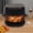 Black, variant on 110V 900W Adjustable Temperature 140-374℉ 4L Visible Baking Basket Air Fryer With LED Touch Screen