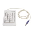 thumbnail image 2 of Clavier Numérique, Conception Filaire de Taille Portable Interface USB de Commutation d'Action Linéaire de Pavé Numérique de 18 Touches pour la Comptabilité Bancaire, 2 of 8