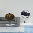 thumbnail image 2 of Cojín De Peluche De Calabaza De Halloween Y Reloj De Pared Con Diseño De Pájaro. Decoración Minimalista Para Sofá Y Dormitorio, Ideal Para Sala De Estar, Cocina O Estudio., 2 of 8