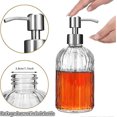 thumbnail image 5 of Stainless Steel Replacement Liquid Soap Dispenser Pump Stainless Steel Pump Attachment,Pack of 2, 5 of 5