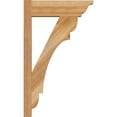 thumbnail image 3 of Ekena Millwork 6"W x 18"D x 30"H Olympic Rough Sawn Traditional Outlooker, Western Red Cedar, 3 of 4