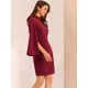 thumbnail image 5 of Vestido de Tubo Allegra K Mini Vestido Ajustado de Negocios Rojo L, 5 of 6