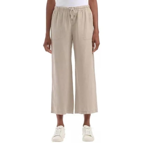 Splendid Ladies' Wide Leg Tencel Pants, Light Brown, X-Large