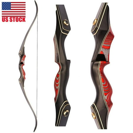60 Takedown Longbow Recurve Bow Hunting Archery for Adults 40lbs