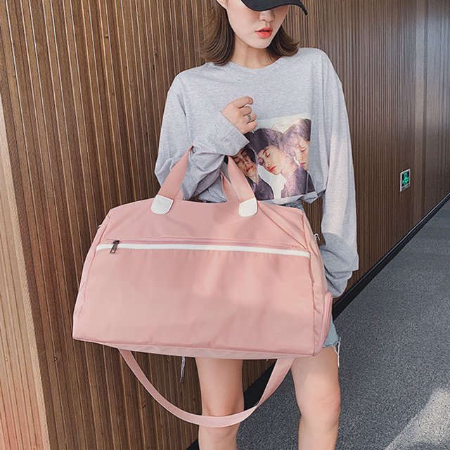 Bolso de hombro impermeable para mujer bolsos tipo maleta de Fitness Likrtyny casual portátil cubierta de carrito bolsas de equipaje