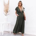 thumbnail image 4 of Muyoka Traje de baño tipo pareo para mujer, falda envolvente para la playa, vestido tipo caftán con Kimono pareo Muyoka Hogar, 4 of 6