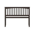 thumbnail image 4 of AFI Mission Queen Solid Wood Headboard, Espresso, 4 of 6